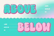 Choret Fudyng Bubble Typeface, a Symbol Font by alit design (Thumbnail 9 of 25)
