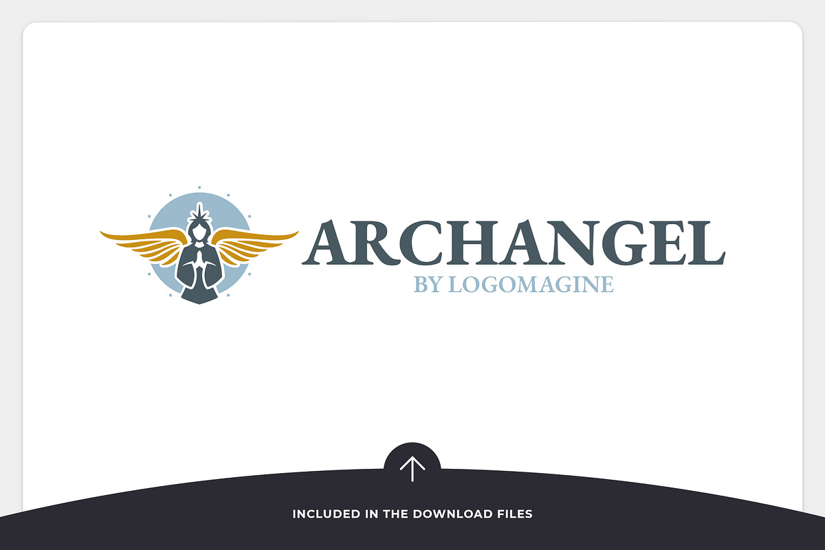 Archangel Logo Template, a Branding & Logo Template by LOGOMAGINE (Photo 11 of 16)