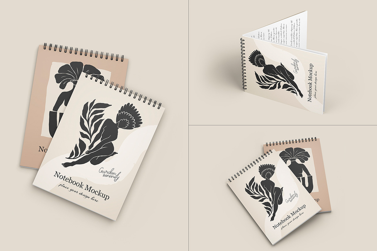 Spiral Notebook Mockup, a Books & Magazine Mockup by ForgeDesign (Photo 10 of 10)
