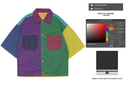 Work Shirt V2 - Mockup, a Shirt Mockup by DaldSgh (Thumbnail 14 of 17)