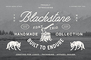Blackstone – Handmade Font Trio, a Handwritten Font by Davide Bassu (Thumbnail 1 of 18)