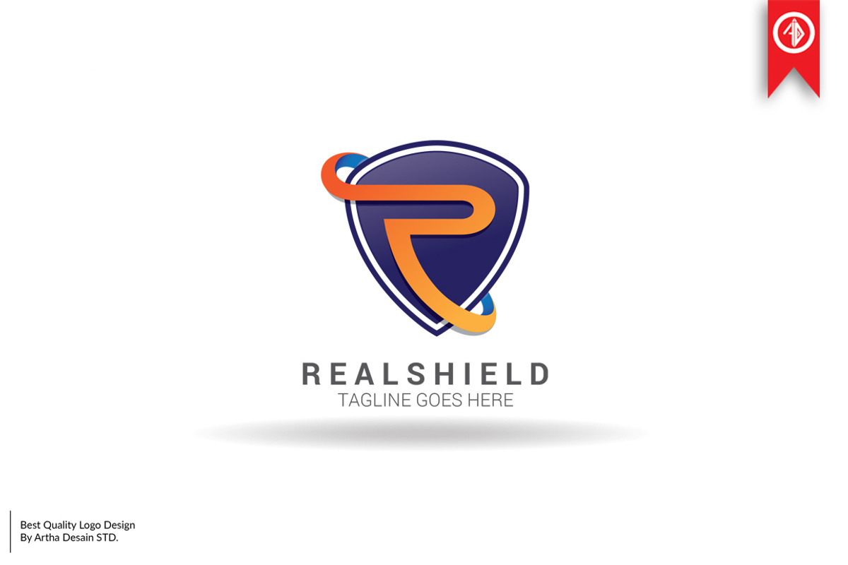 Shield Letter R - Logo Template, a Branding & Logo Template by Artha Desain