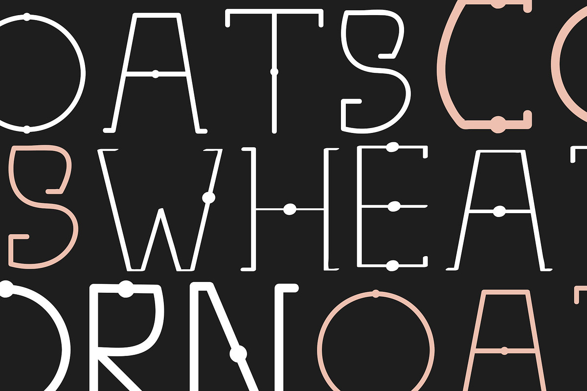 OLD MILL Font preview 2