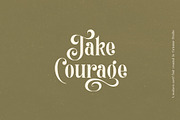 Melange | Retro Serif Font, a Serif Font by Calamar Studio (Thumbnail 9 of 18)