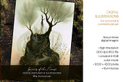 Spirits Of The Forest Illustrations, a Seasonal Illustration by The Dutch Lady Designs (Thumbnail 4 of 7)
