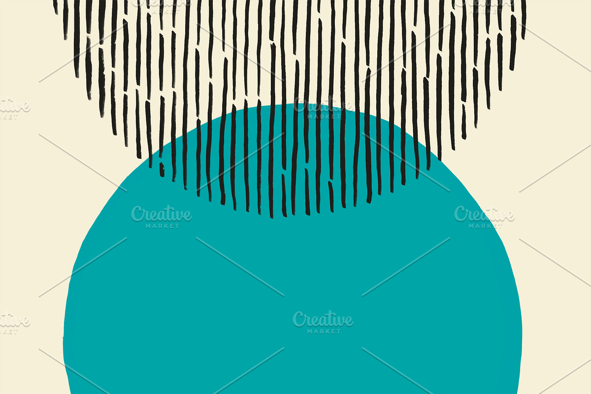 6 Hand Drawn Abstract Line Pattern, a Pattern Graphic by sergiowashere (Photo 5 of 8)