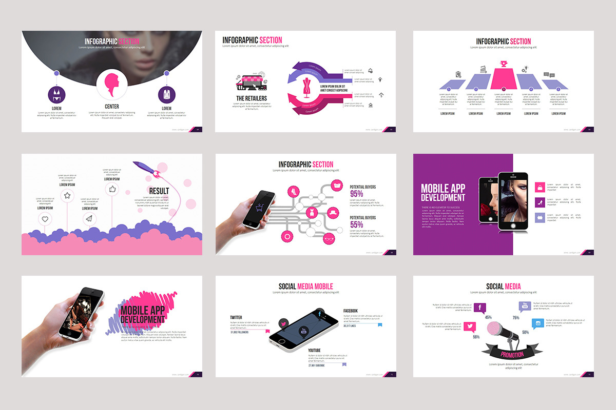 Fashion Keynote template, a Presentation Template by Stock Shape (Photo 9 of 12)