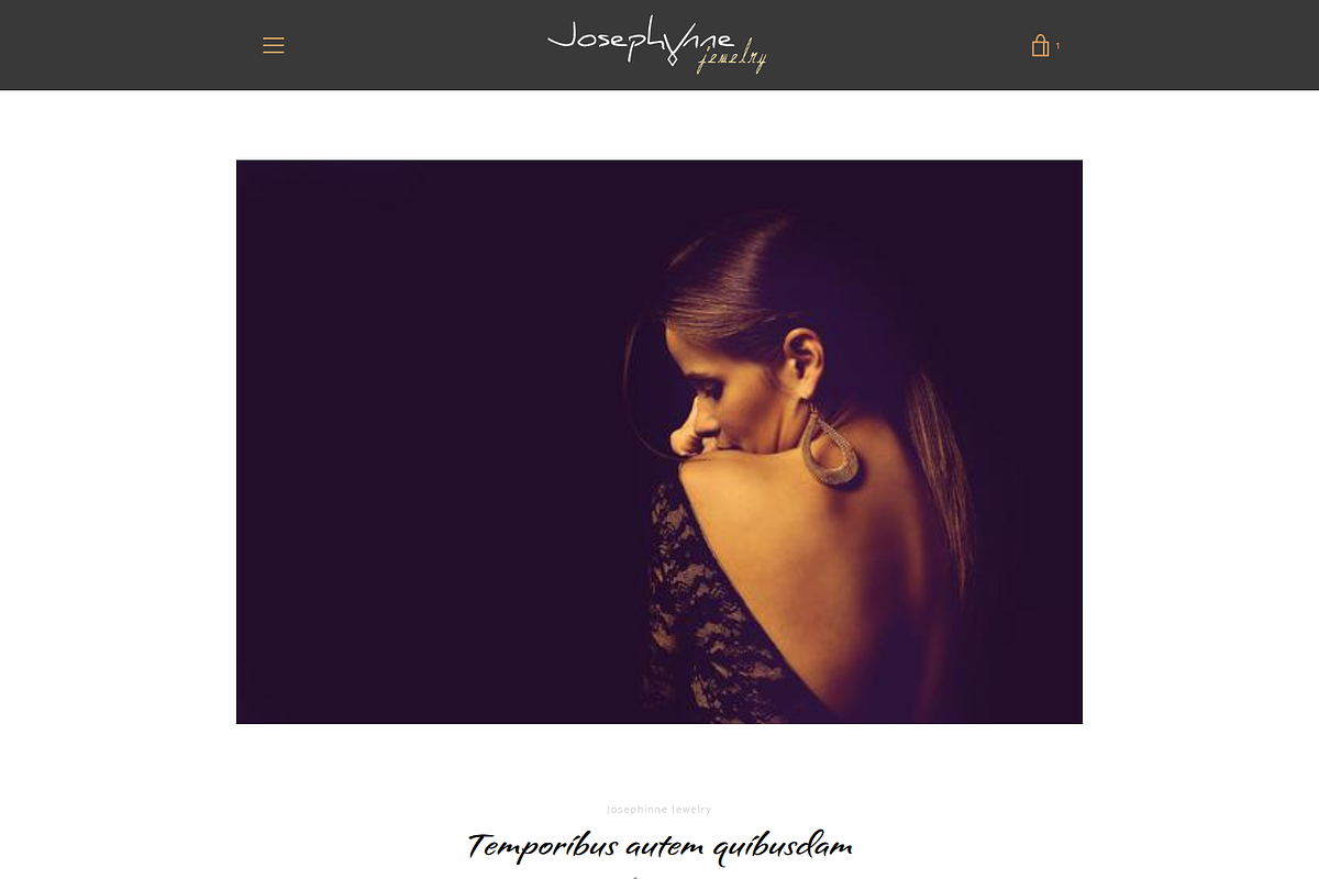 Josephynne Jewelry - Shopify Theme, a Shopify Template by inSTUDIO43 (Photo 7 of 10)
