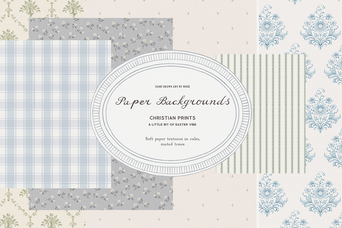 Le Jardin Céleste Christian Prints, a Background Graphic by Muse Artist (Photo 13 of 26)