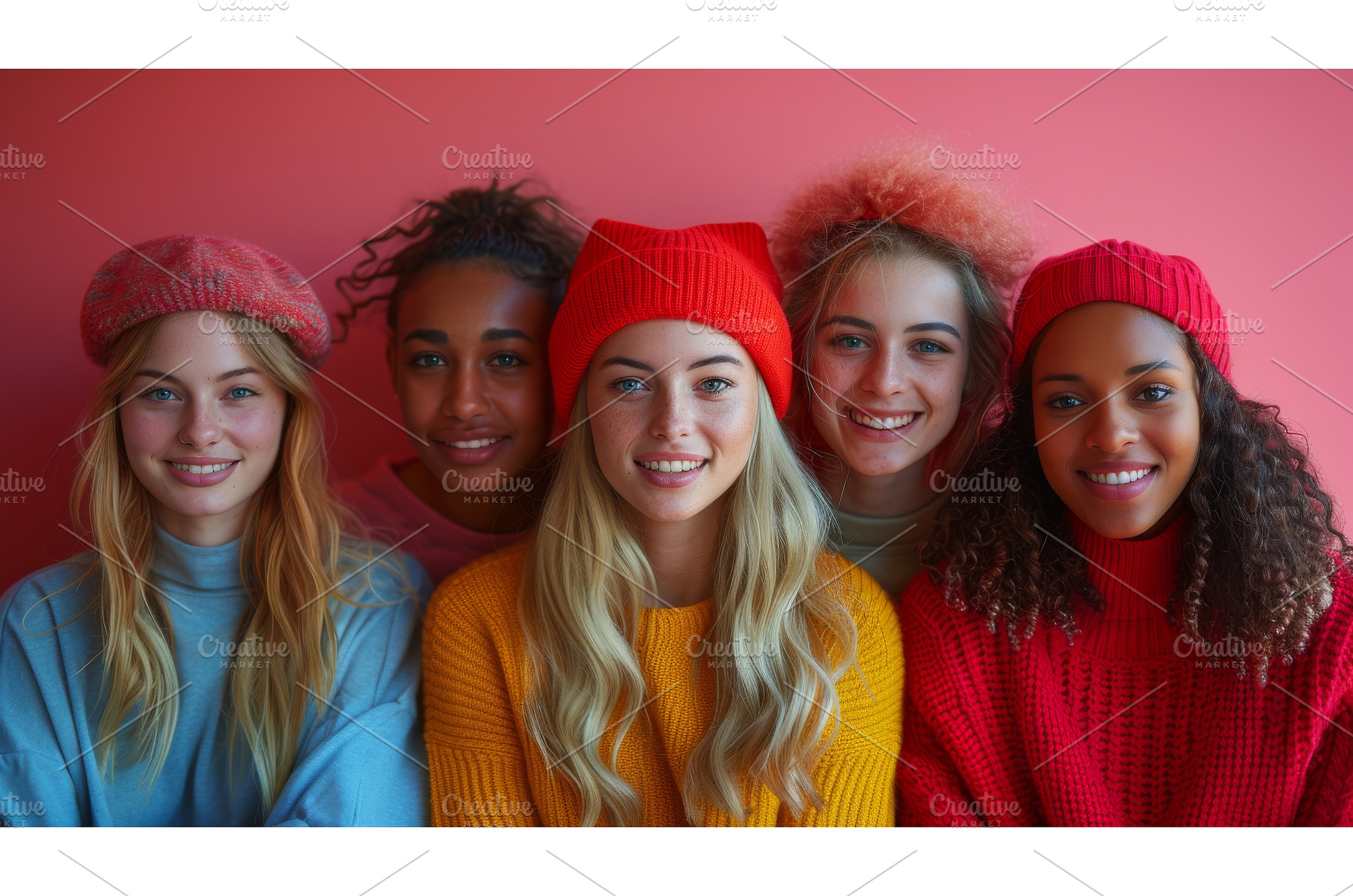 Colorful group of students, a School & Education Photo by ZinetroN