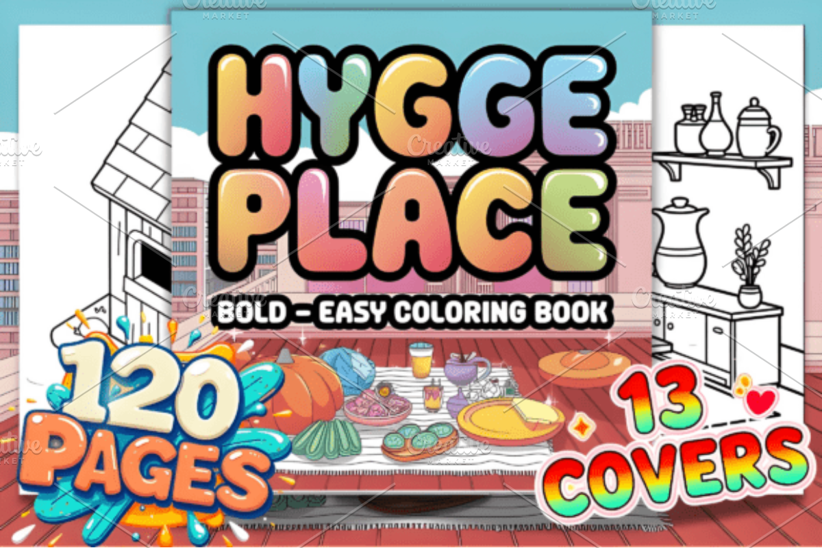 Hygge Place Bold and Easy, a Decorative Illustration by Ink Gallery (Photo 1 of 4)