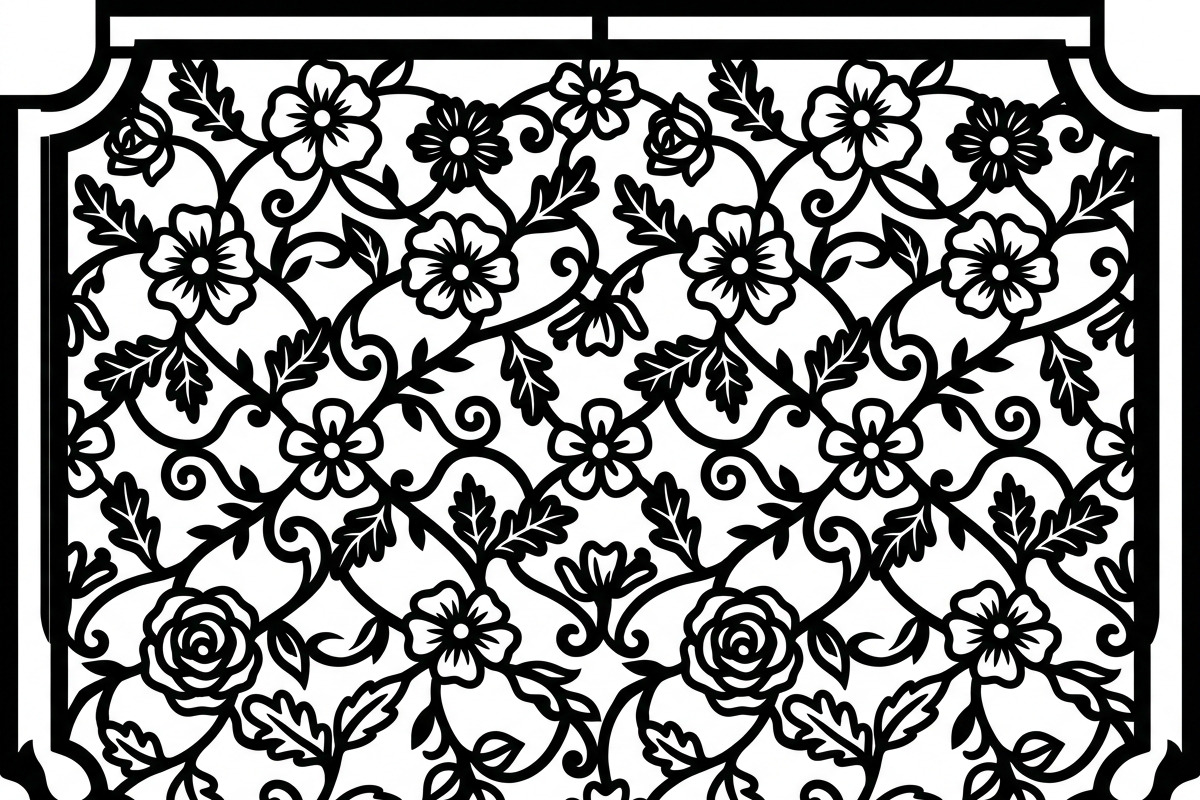 Elegant floral ornament pattern, a Decorative Illustration by Amazin_art (Photo 39 of 51)