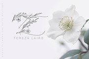 Spring Vibes. Floral Font + Frames, a Script Font by AnMark (Thumbnail 8 of 15)