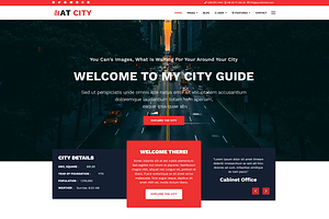 AT City Onepage WordPress Theme