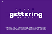 gasted, a Font by twinstd (Thumbnail 2 of 11)