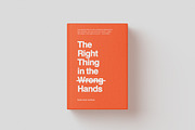 Book Cover Mockup, a Books & Magazine Mockup by UFR_GRAPHIC (Thumbnail 3 of 4)