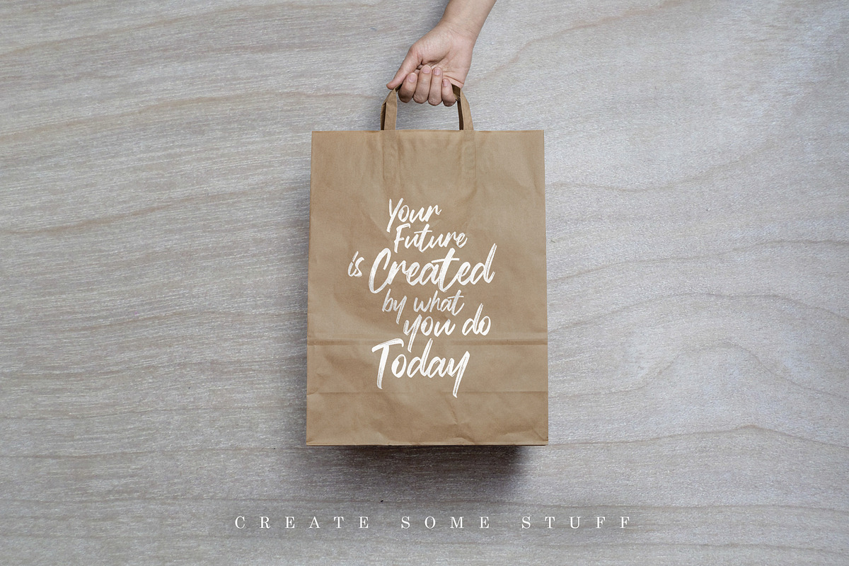 Vandals Handstylish Font preview 6