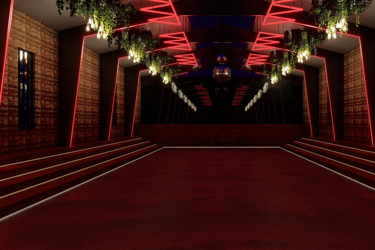 3D Interior Music Venue/Club Design, an Architecture 3D Model by Arthitecture Home (Photo 1 of 6)