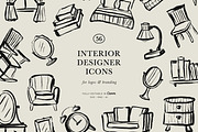 FURNITURE & HOME DECOR illustrations, an Object Illustration by Crocus Paperi (Thumbnail 1 of 5)