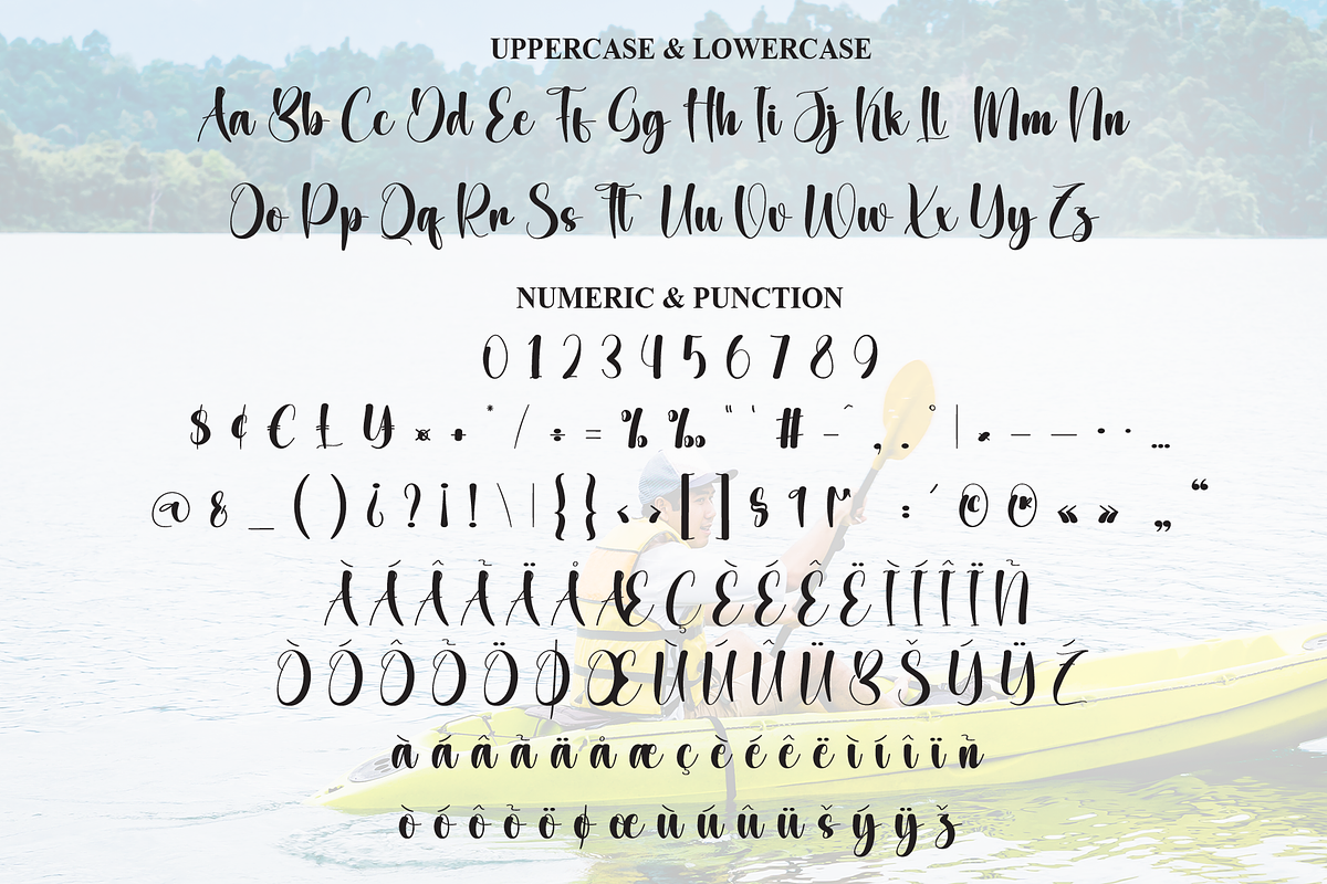 Boat Banana | Script Font, a Handwritten Font by Scratchones (Photo 7 of 8)