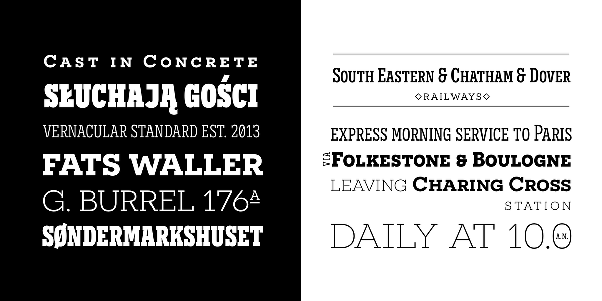 Novecento Slab, a Serif Font by Synthview Type Design (Photo 3 of 7)