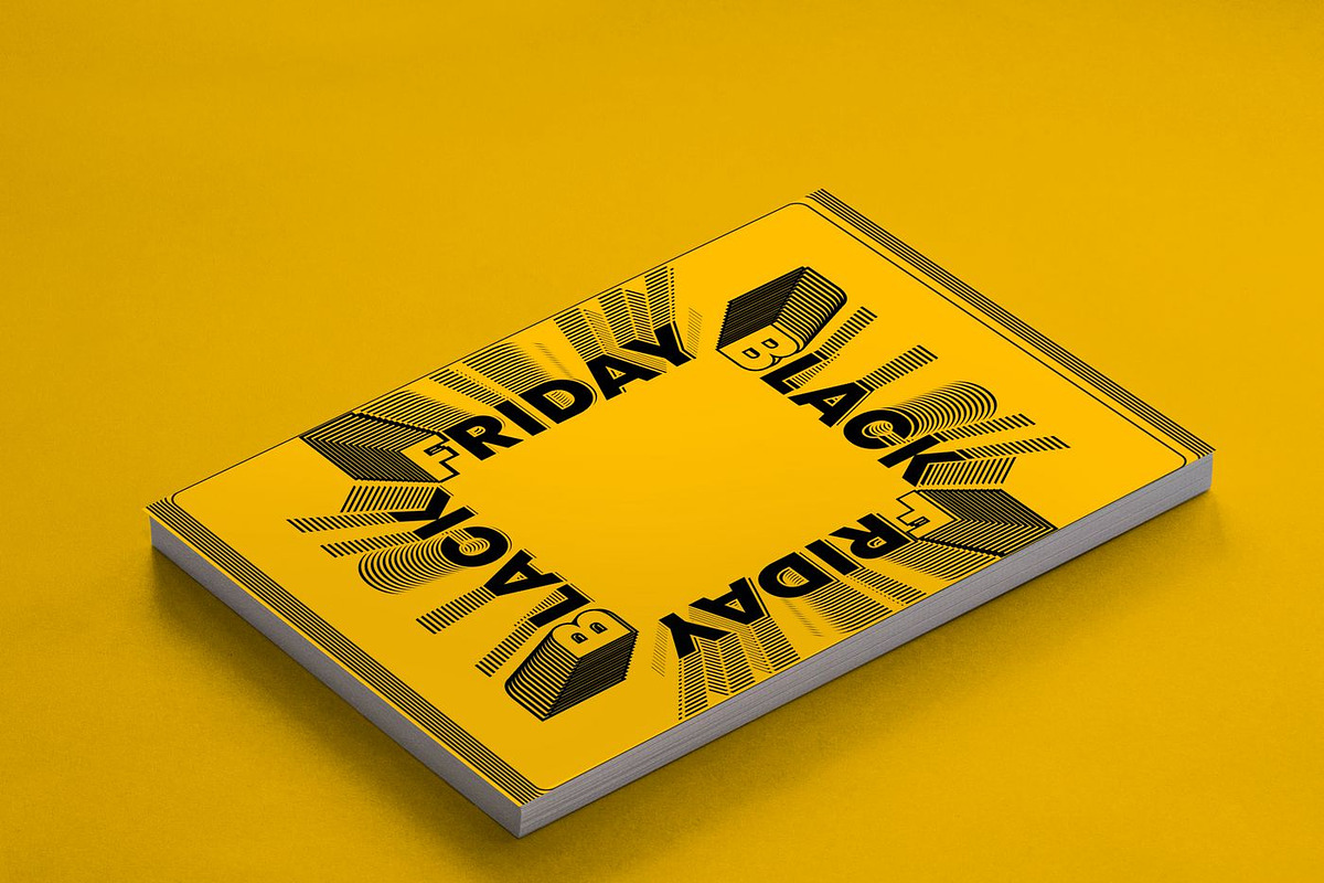 Black Friday Typography Poster Set, a Poster Template by NJ Himel (Photo 6 of 111)