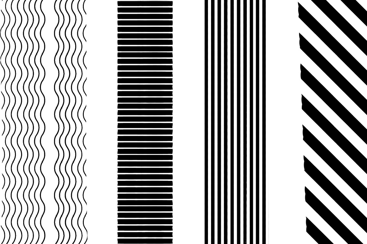 Procreate Seamless Pattern Brushes, a Brush Add-On by aivos (Photo 11 of 12)