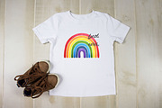 Watercolor rainbow clipart, an Object Graphic by Naty Art (Thumbnail 4 of 6)