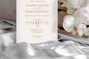 Orchid Wedding 5x7 Invitation Mockup, a Product Mockup by Serenefeeling (Thumbnail 4 of 6)