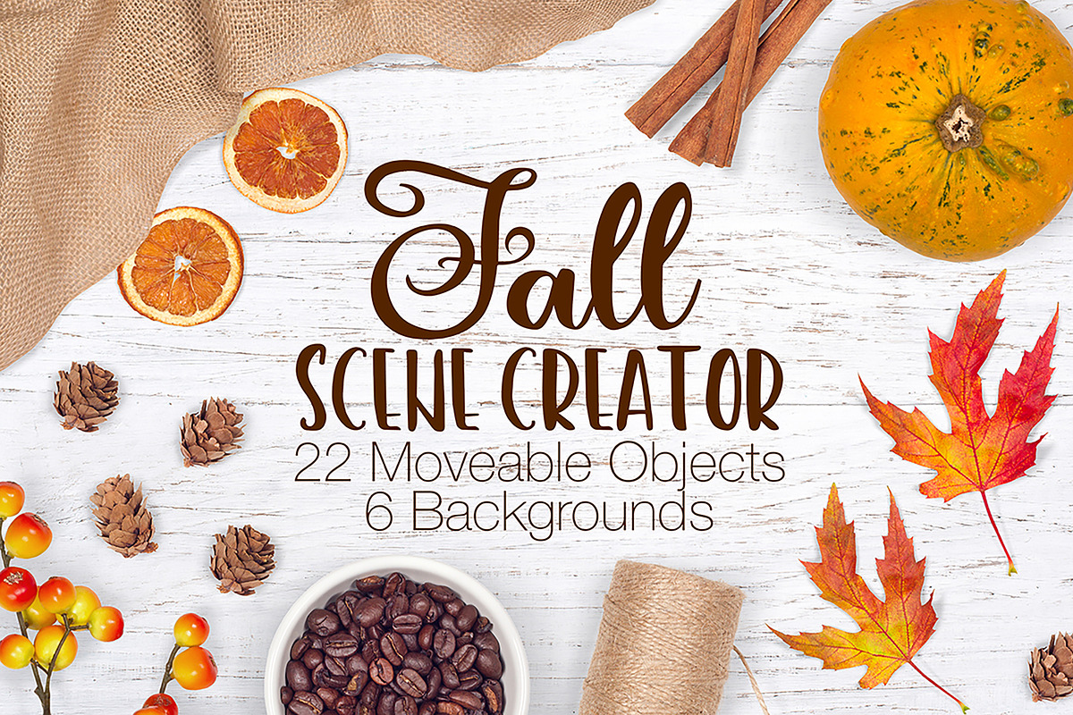 Seasons Scene Creator Bundle, a Product Mockup by Pixomize (Photo 4 of 6)