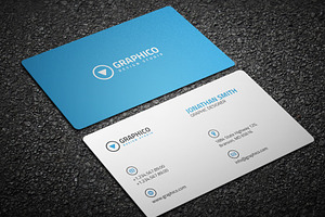 Clean Corporate Business Card - 18