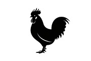 Rooster Chicken Silhouette Bundle, an Illustration by Designs_River (Thumbnail 33 of 51)