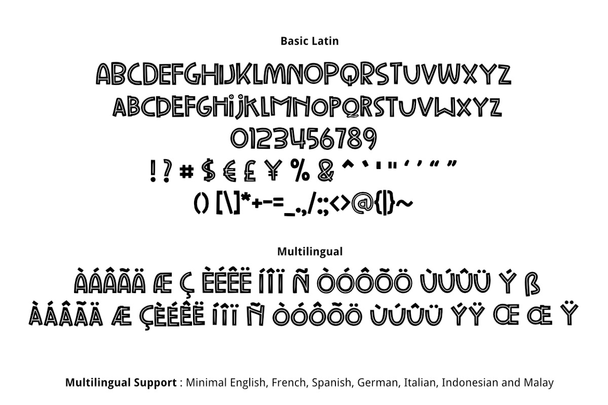 Caramel Font preview 2