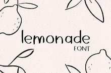 Handwritten Font / & illustration