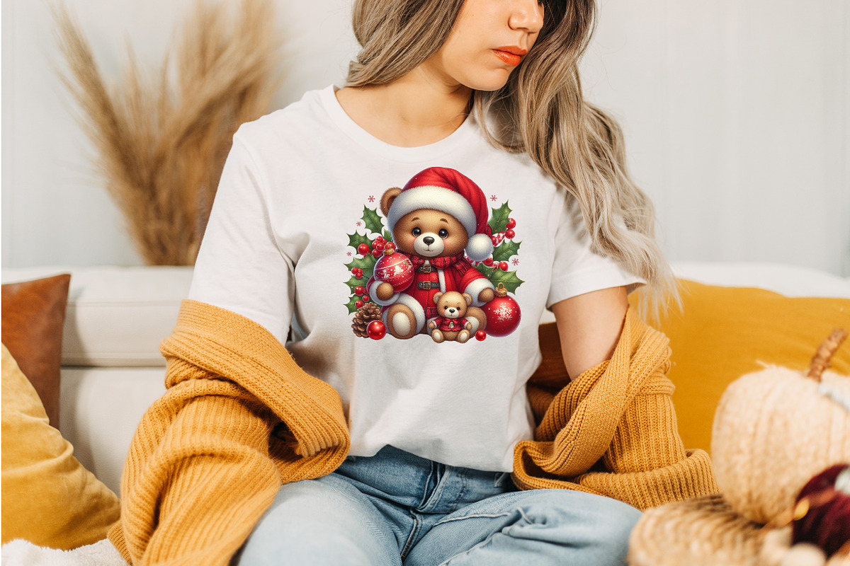 Christmas Cute Girls Sublimation, an Illustration by Designking (Photo 2 of 4)
