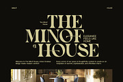Syosta Work Display Serif Font, a Serif Font by Graphicxell (Thumbnail 3 of 7)