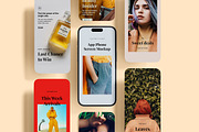 App Phone Screen Mockup Scene, an iPhone Mockup by Cutna Studio (Thumbnail 2 of 12)
