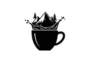 Mountain Coffee Cup Design Bundle, an Illustration by yasushie (Thumbnail 23 of 31)