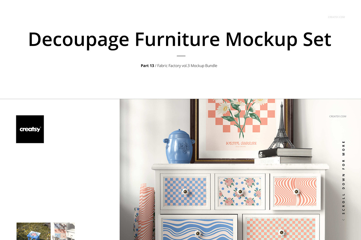 Fabric Factory v.3 Mockup Bundle, a Household Mockup by creatsy5 (Photo 13 of 33)