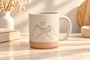 Minimalist Promise Mug STL File, a Furniture 3D Model by Layerology (Thumbnail 3 of 4)