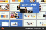 Business Pitch Deck Powerpoint, a Presentation Template by Fit-tee (Thumbnail 1 of 2)