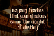 Jayaksara - Javanese Display Font, a Sans Serif Font by Flawless And Co (Thumbnail 3 of 10)