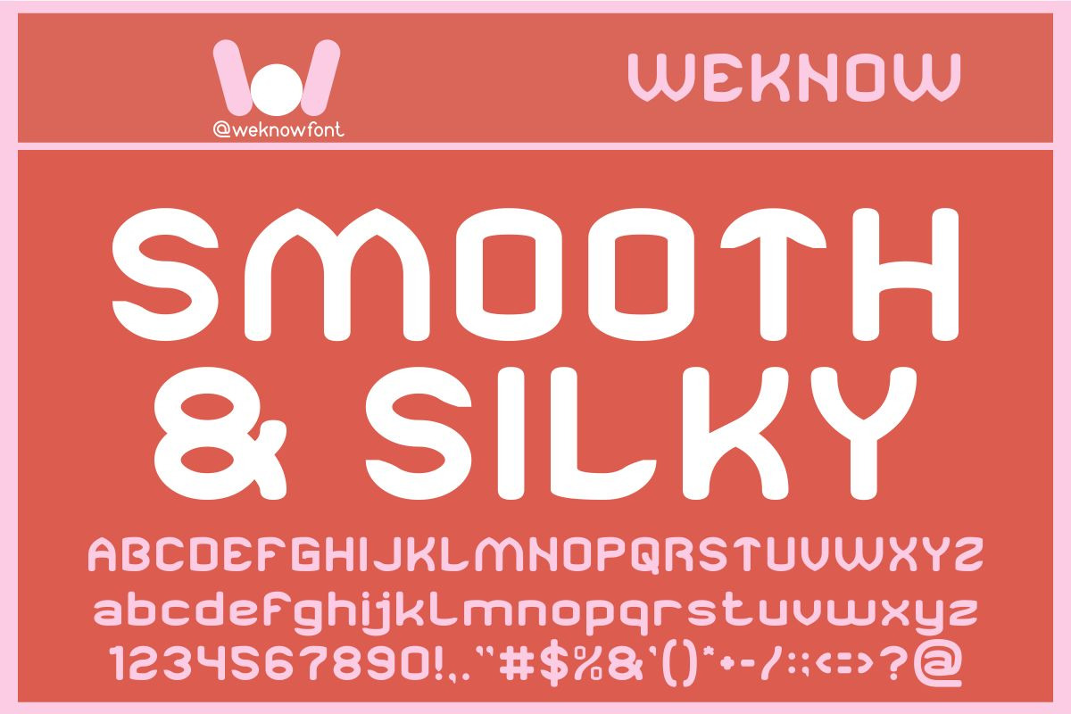 Microphone Check font, a Sans Serif Font by weknow (Photo 5 of 8)