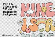 Nine is a Vibe, Groovy 9th Birthday, an Object Graphic by Applied Arts (Thumbnail 4 of 4)