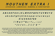 NOUTHEN, a Font by SON OF THIRTEEN (Thumbnail 3 of 6)