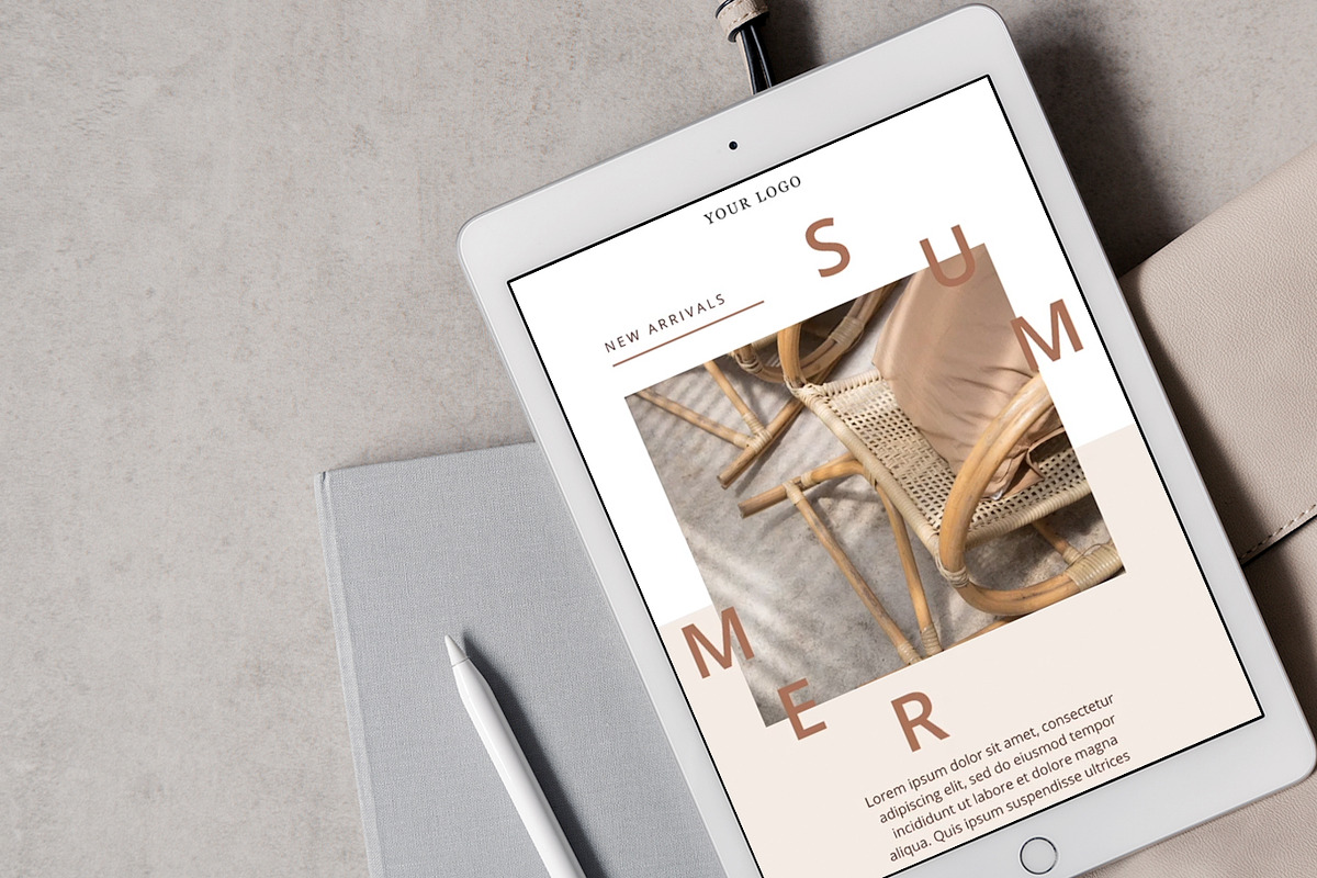 Summer Vibes Email Template, an Email Template by Edit & Go Templates (Photo 5 of 5)