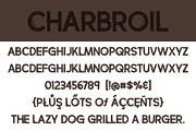 Charbroil, a Font by Brittney Murphy Design (Thumbnail 3 of 3)