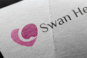 Beautiful Cute Swan Heart Love, a Branding & Logo Template by jongcreative (Thumbnail 2 of 4)