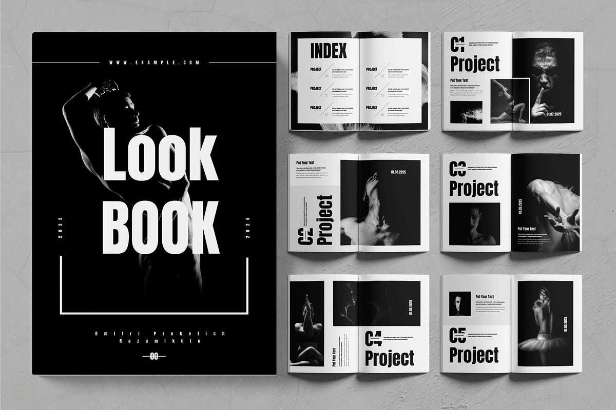 Look Book Layout, a Magazine Template by ContestDesign (Photo 1 of 3)
