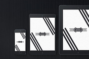 Black Branding Identity, a Product Mockup by TheFeture (Thumbnail 5 of 10)